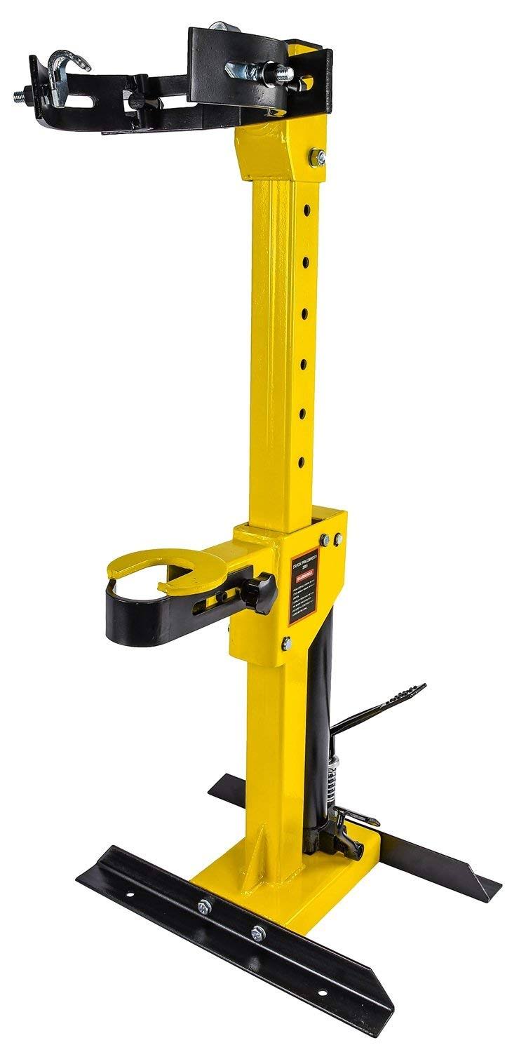 JEGS 80617 Strut Coil Spring Compressor Hydraulic Foot Pedal Assist Capacity: 1-, Size: 4