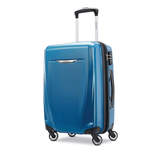 Samsonite Winfield 3 DLX Hardside Expandable Luggage with Spinners, Silver, Carry-On 20-Inch
