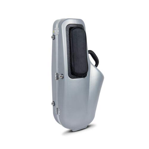 Crossrock Rectangular Alto Saxophone Case with Single Shoulder Strap-Blue(CRA862ASBL-R)
