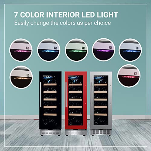 Equator 11 Inch Built In/Free Standing 18 Bottles Compressor Wine Cellar