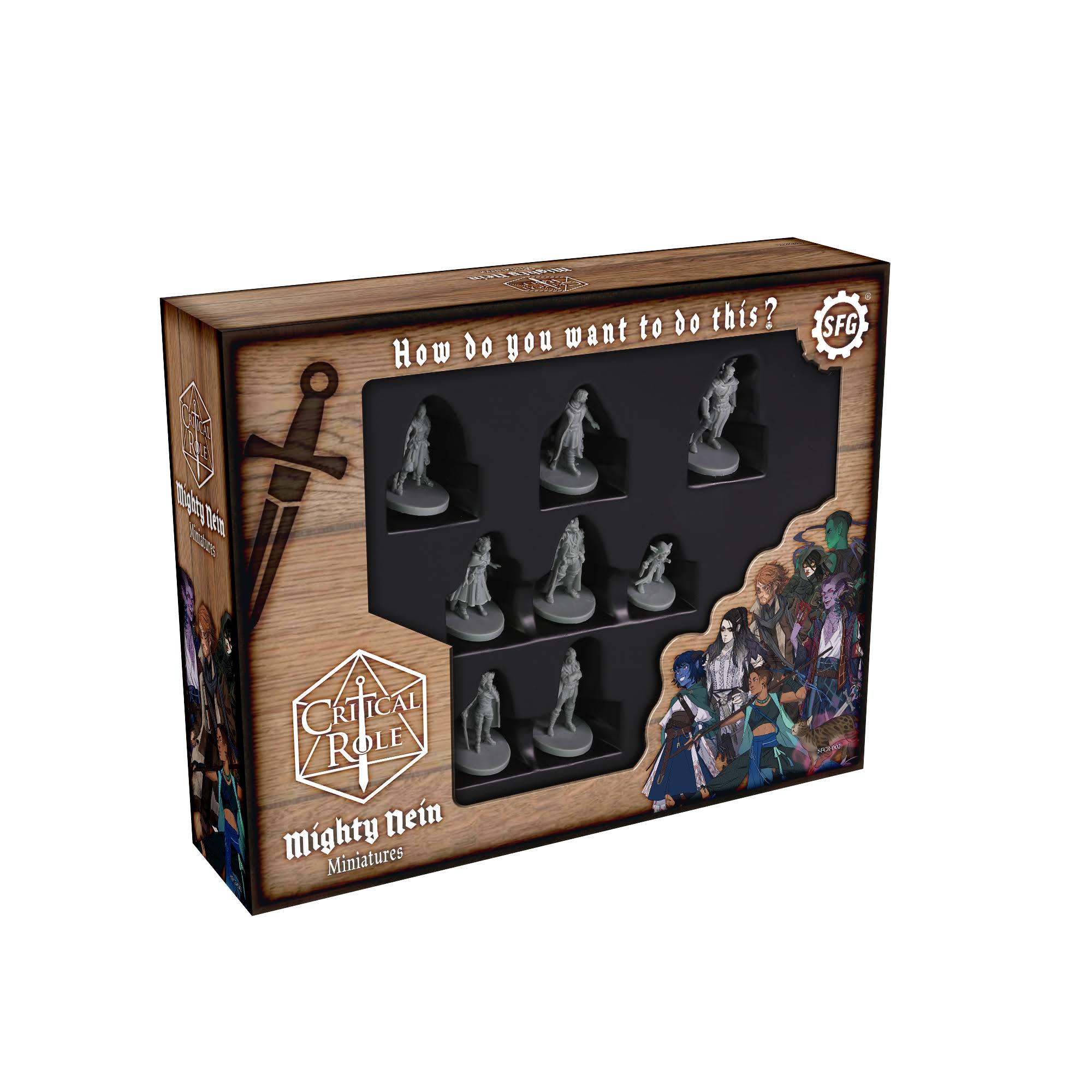 Critical Role - Mighty Nein Miniatures