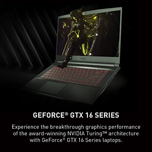 MSI Thin A15 15.6” 144Hz FHD Gaming Laptop: Ryzen 7-7735HS, NVIDIA Geforce RTX 4050, 16GB DDR5, 512GB NVMe SSD, Cooler Boost 5, Win 11: Black B7VE-214US