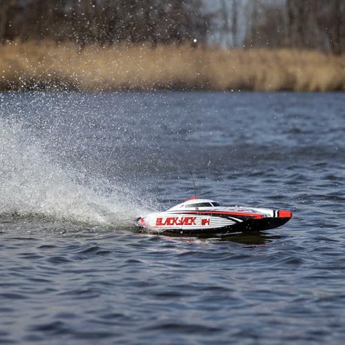Pro Boat Blackjack 24" V2 Catamaran Brushless Heat Wave Visual RTR PRB08049T1