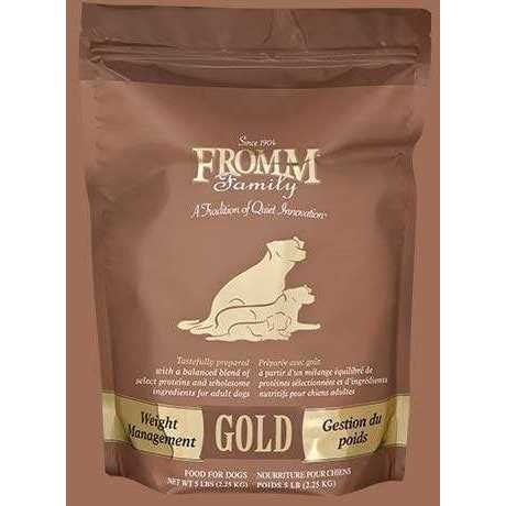 Fromm Gold Dog Food Weight Management - Pet Supplies online store