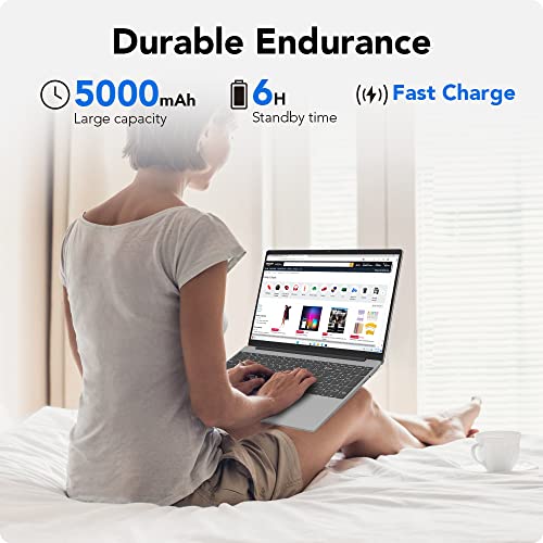 ApoloSign 15.6 Inch Laptop Computer, Windows 11 Laptops with 12GB RAM 512GB SSD, FHD IPS 1920x1200 Display, Celeron N5095 Quad-Core Processor (Up to 2.8GHz), 2.4G+5G WiFi, 178° Open Angle