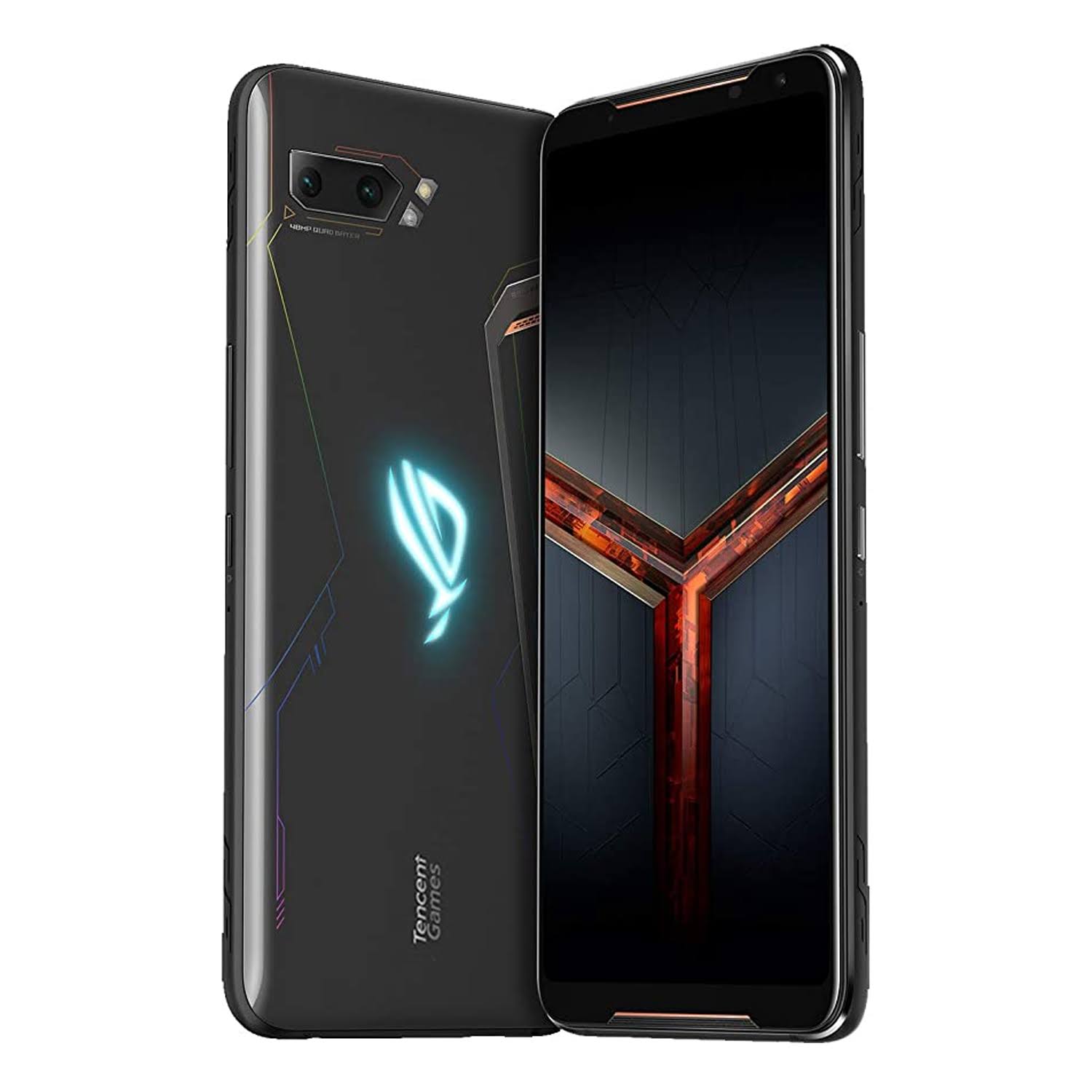 Asus ROG Phone II 128GB Zs660kl Unlocked 6.6x22 Gaming Phone Black Tencent Version