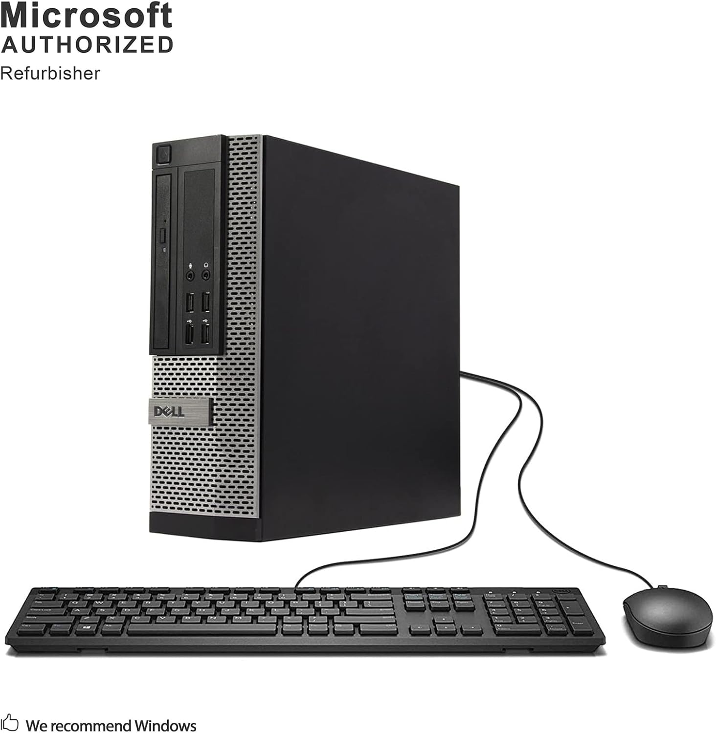 Premium Dell Optiplex 9010 Business Desktop Computer (Intel Quad-Core i7-3770 up to 3.9GHz, 16GB RAM, 1TB HDD, DVD, WIFI, VGA, DisplayPort, USB 3.0, Windows 10 Professional) (Renewed)