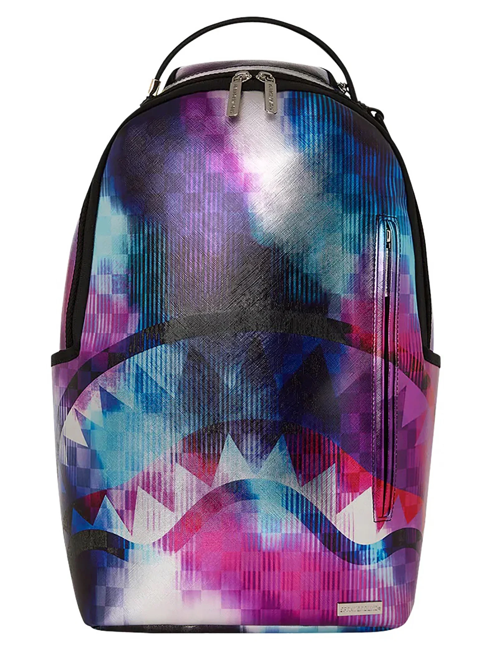 Sprayground Tye Check Backpack, Purple