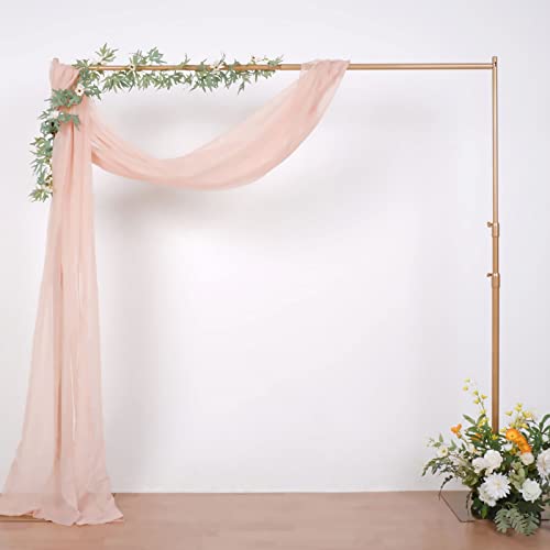 Efavormart 10ft x 10ft Heavy Duty Pipe and Drape Kit Backdrop Support with Metal Steel Base for Wedding, Party, Event, Photography, and Exhibition Decoration