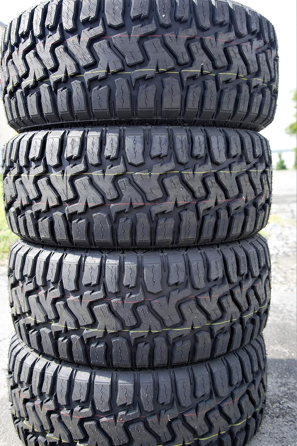 Haida HD878 R/T All-Terrain Mud Radial Tire-33X12.50R24LT 104Q LRE 10-Ply