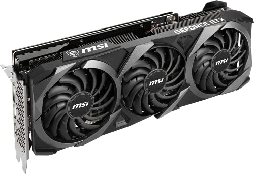 MSI Gaming GeForce RTX 3080 Ti Gaming X Trio 12G Computer Gaming Graphics Card 12GB GDRR6X 320-Bit HDMI/DP Nvlink Torx Fan 3 Ampere Architecture OC, NVIDIA GPU Video Cards for Gaming PC (Renewed)