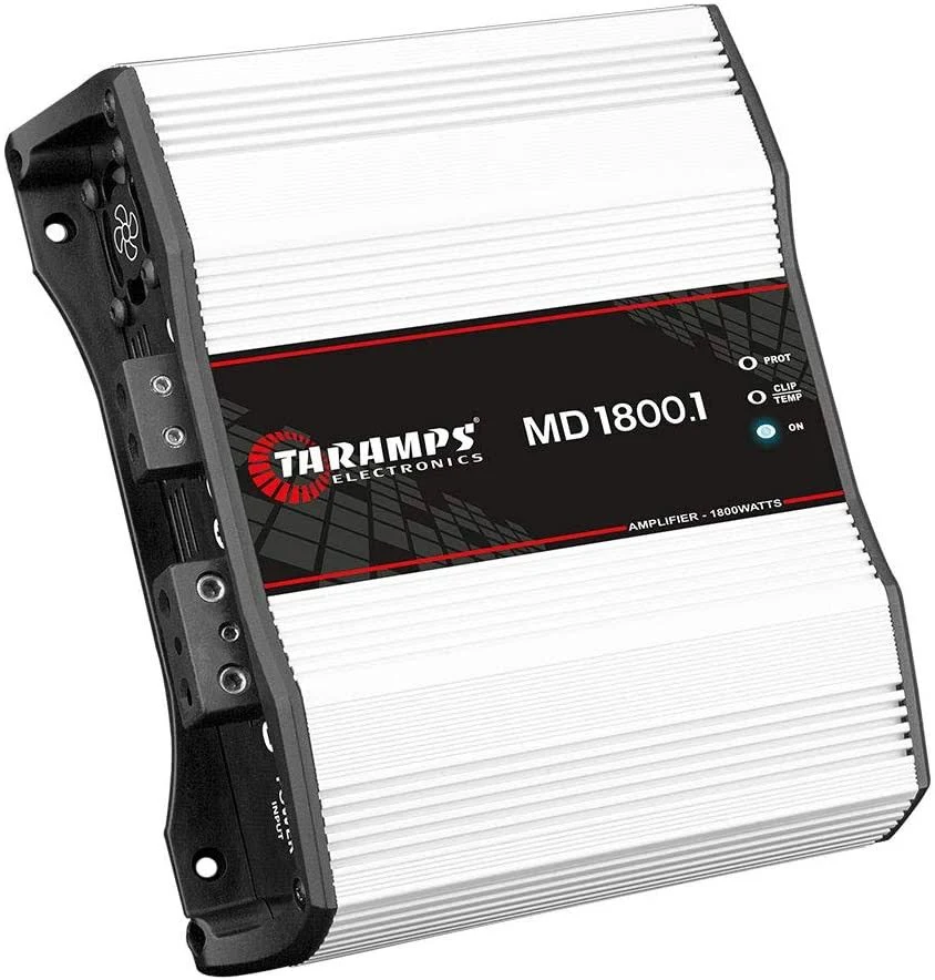 Taramps MD 1800.1 1 Ohm 1800 Watts Class D Full Range Mono Car Amplifier