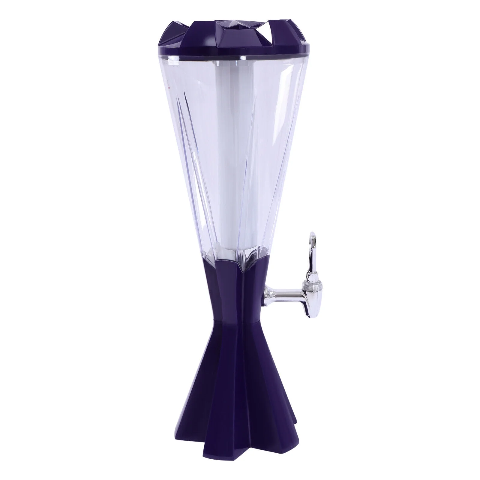 3L Beer Tower Dispenser Cold Juice Drink Tower Beer Tap for Restaurant Bar Party