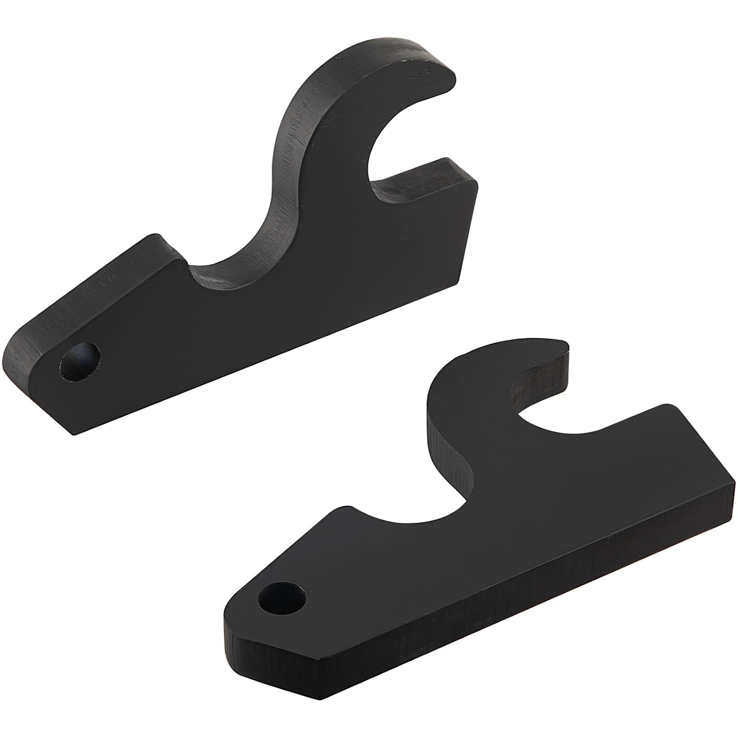VEVOR Quick Attach Bucket Ears, 3/4" Thickness Excavator Bucket Ears, 2pcs Bucket Ears Attachment, Black-Coating Steel w/Precise Metal Craft, Compatible with KX040 KX71 KX91 KX121 Pack of 2