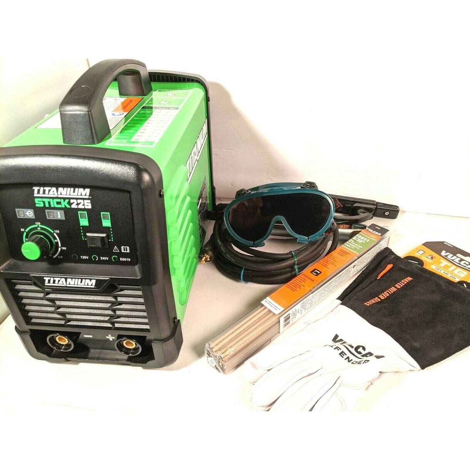 Titanium Stick 225 Inverter Welder with Electrode Holder - Shop Hardware Tools Online Store