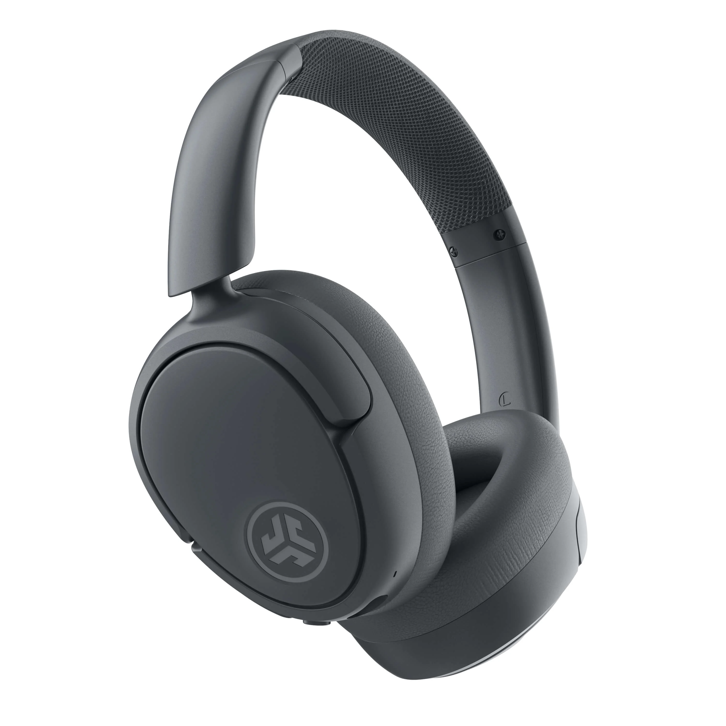 JLab JBuds Lux Active Noise Cancellation Bluetooth Over Ear Headphones, Multipoint, Fast Charge, Graphite