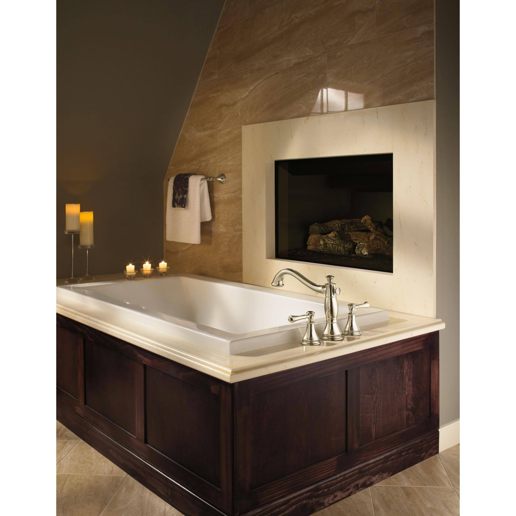 Delta Chrome Cassidy Roman Tub Faucet Trim