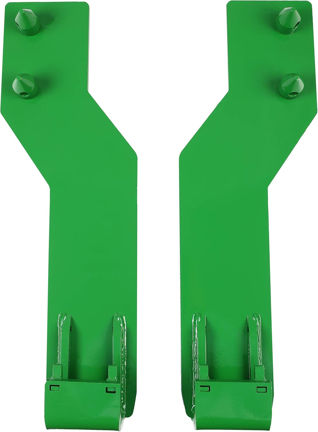 ECOTRIC Compatible with John Deere Tractor Loaders Tractor Loader Quick Tach Weld On Mounting Brackets