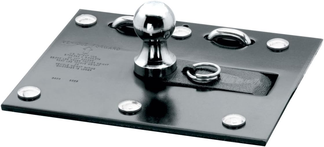 Draw-Tite 8339 Fold-Down Gooseneck Hitch - 25,000 lbs. Load Capacity