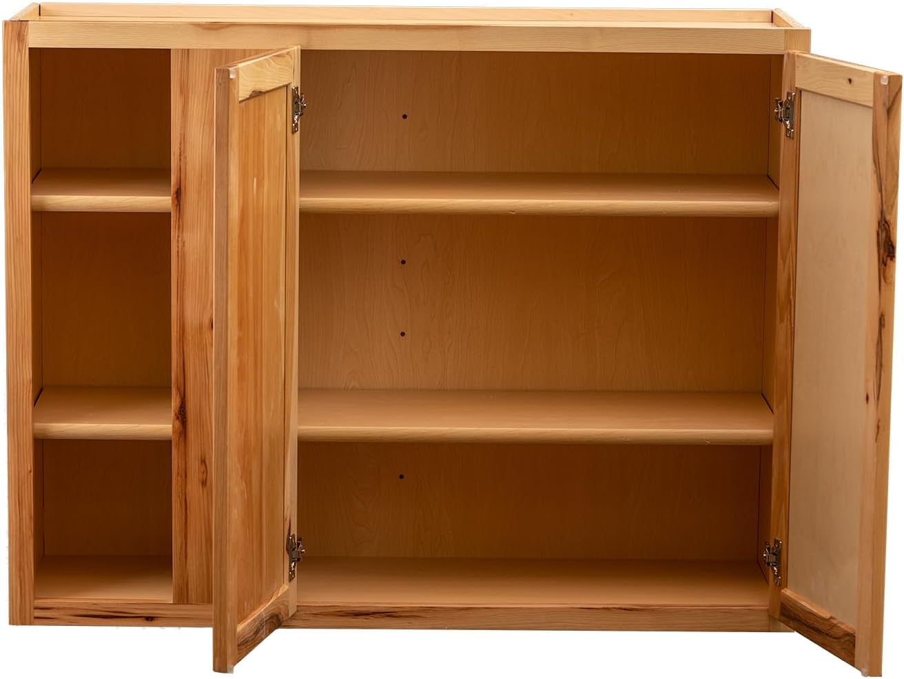 Quicklock RTA (Ready-to-Assemble) | 36" Tall Wall Kitchen Cabinets - Shaker Style | 100% Hardwood | Made in America | Soft Close Hardware (Rustic Hickory, 12''D x 39''W x 36''H Blind Corner)