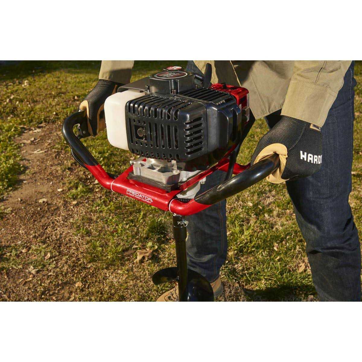 Predator Gas Powered Earth Auger