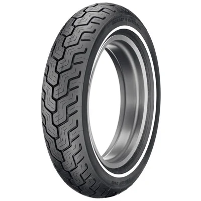 Dunlop Harley-Davidson D402 Rear Motorcycle Tire MT90B-16 (74H) Slim White Wall for Harley-Davidson Softail Deluxe FLSTN 2000