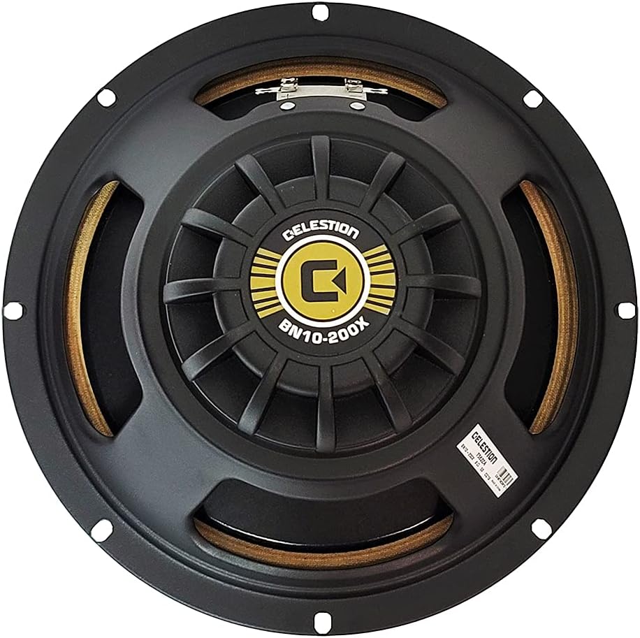 Celestion BN10-200X 10-inch 200-watt Replacement Bass Amp Speaker - 8 ohm