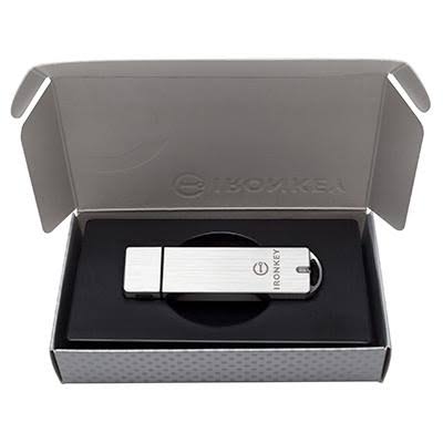 Kingston - IKS1000B/8GB - IronKey Basic S1000 Encrypted Flash Drive -