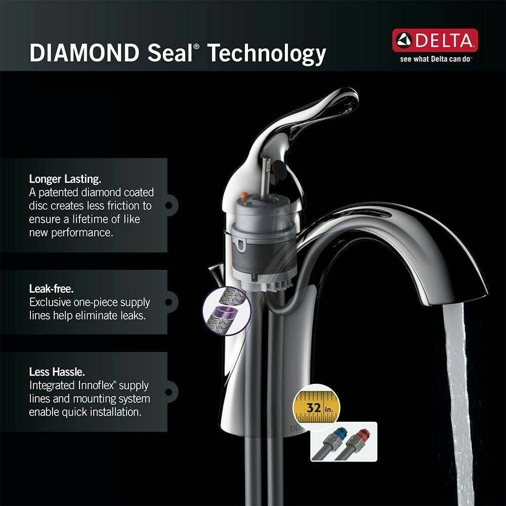 Delta 9978-RB-DST Leland Single Handle Bar/Prep Faucet Venetian Bronze