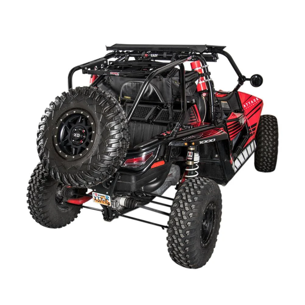 Tusk UTV Rear Bumper, Cargo Rack, and Spare Tire Carrier