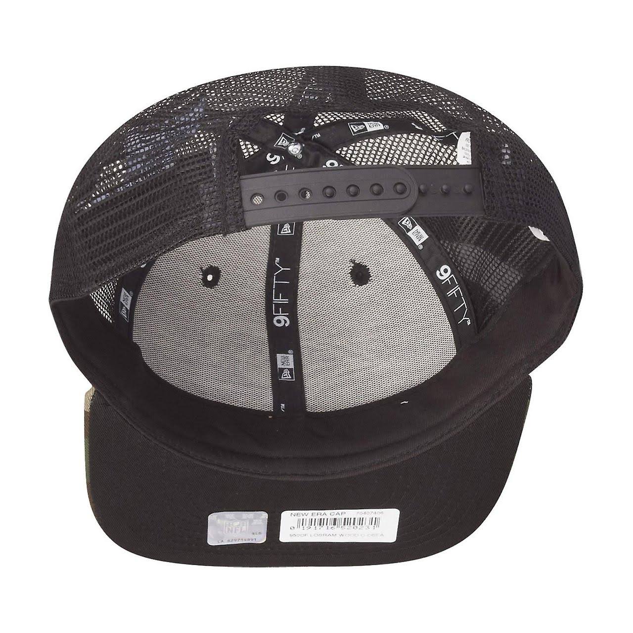 New Era Seattle Seahawks Woodland Camo/Black Trucker 9FIFTY Snapback Adjustable Hat