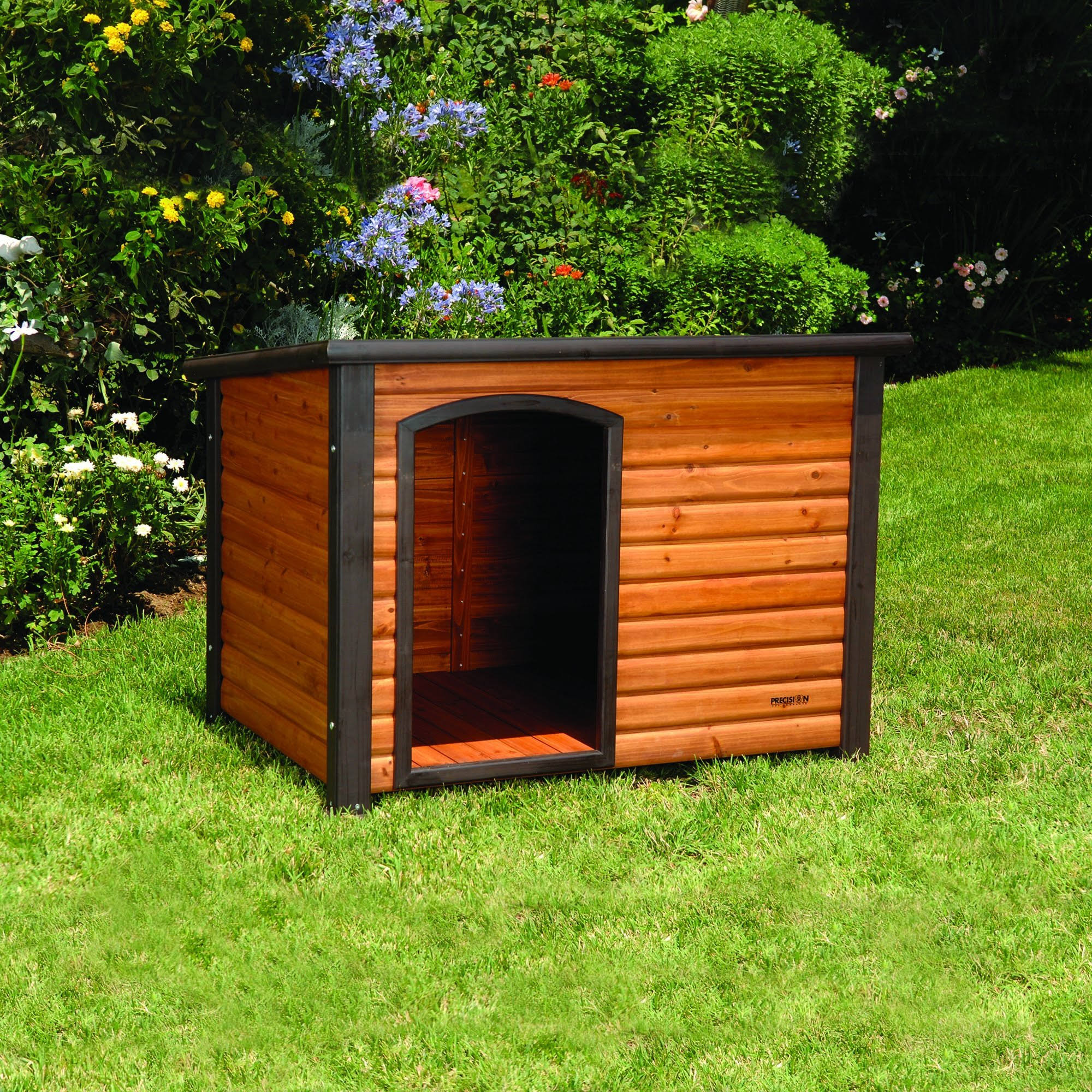 Precision Pet Extreme Log Cabin Large
