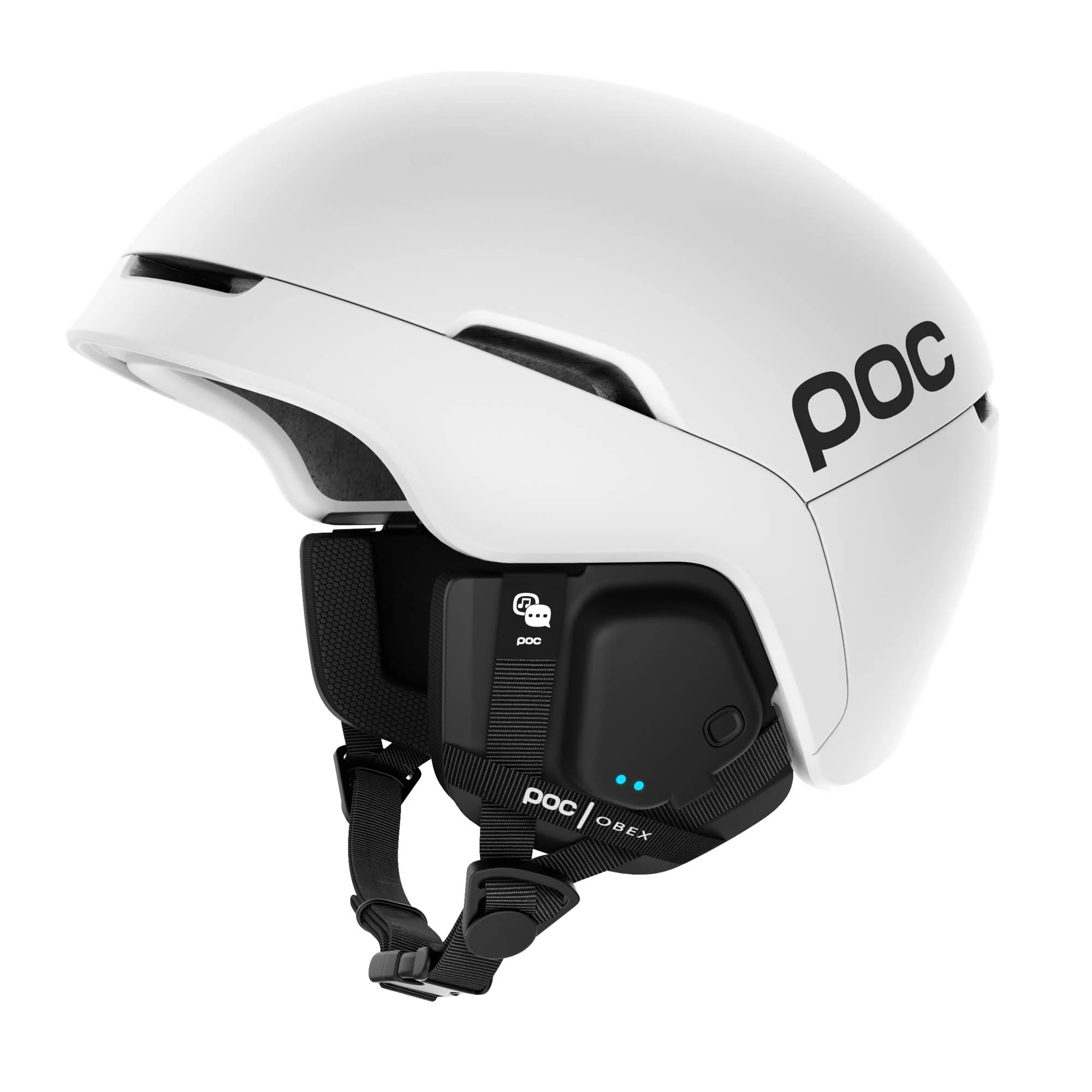 POC OBEX Spin Communication Helmet Hydrogen White, M/L