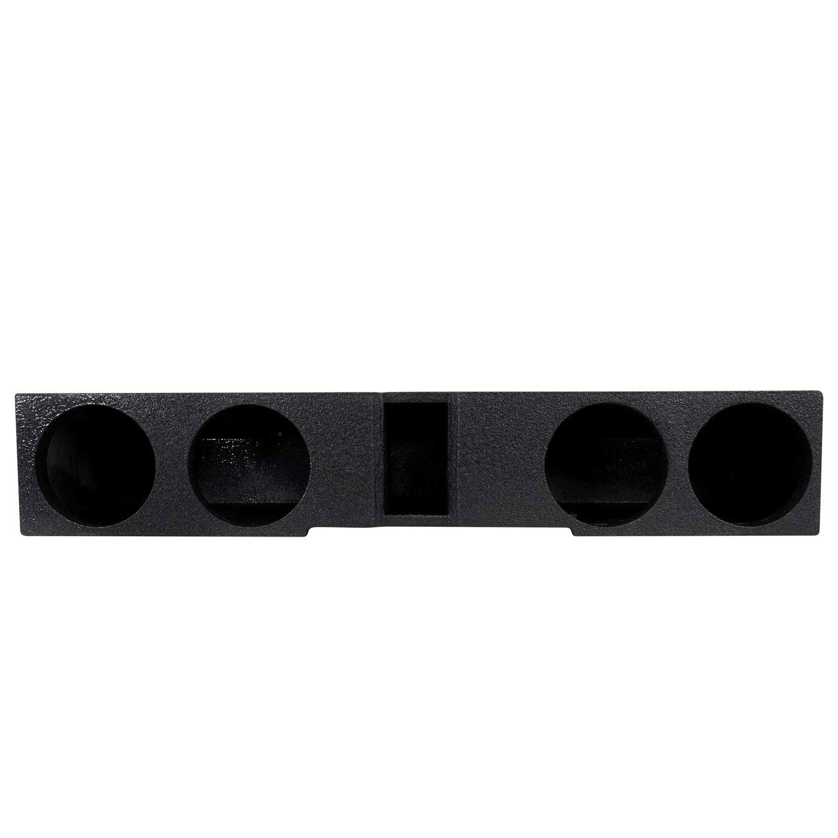 Qpower 4 Hole 8x22 Ported Woofer Box for 2007-2020 GM Crew Cab