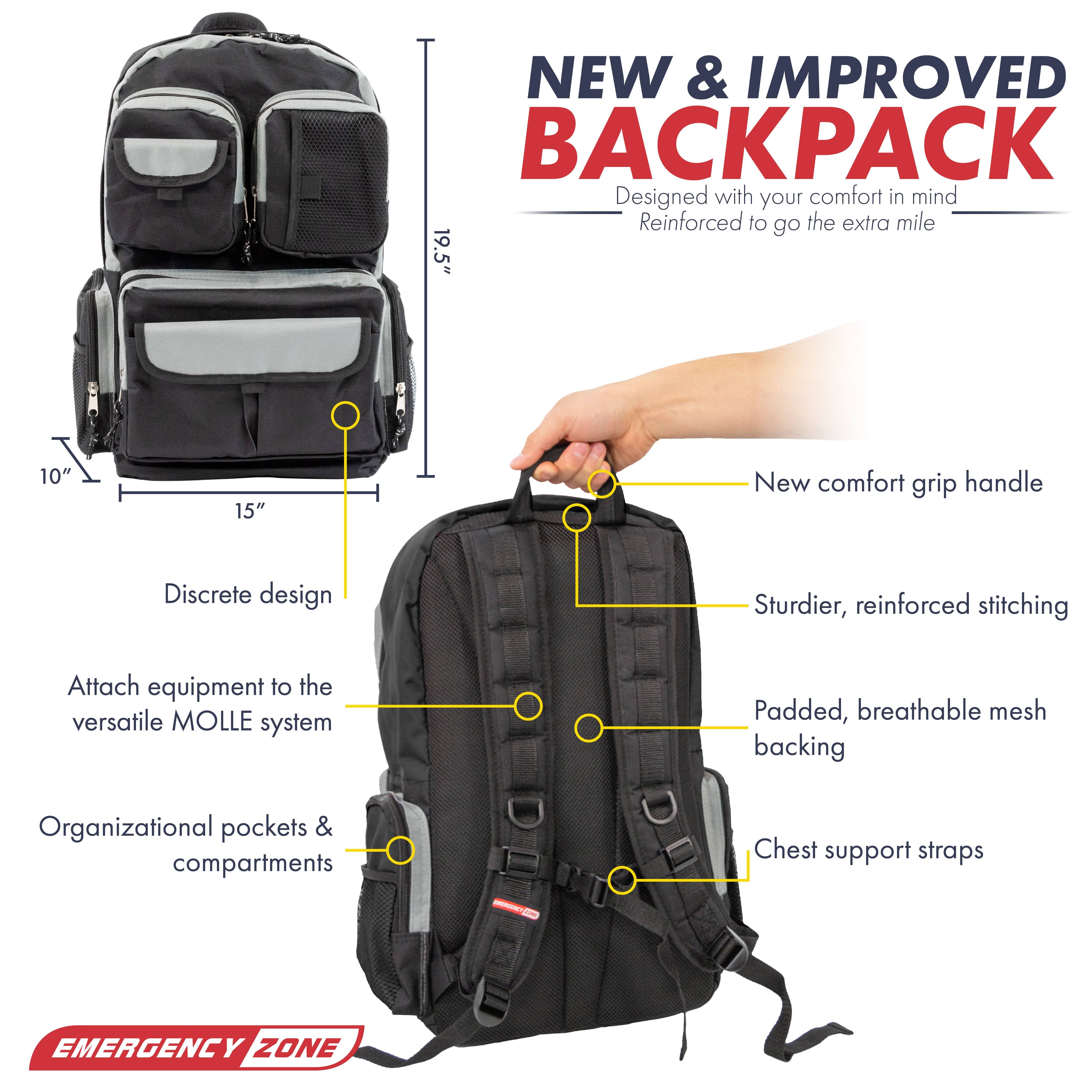Emergency Zone 2-Person Urban Survival Bug-Out Bag