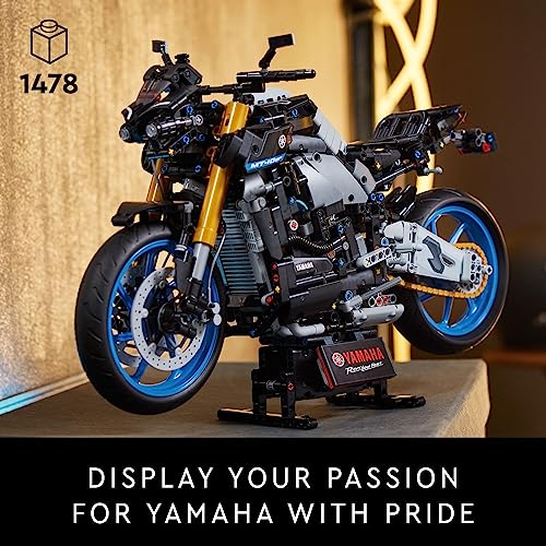 LEGO Technic Yamaha MT-10 SP 42159 Advanced Building Set for Adults, This Iconic Motorcycle Model for Build and Display Makes a Great Gift for Fans of Yamaha Vehicles or Motorcycle Collectibles