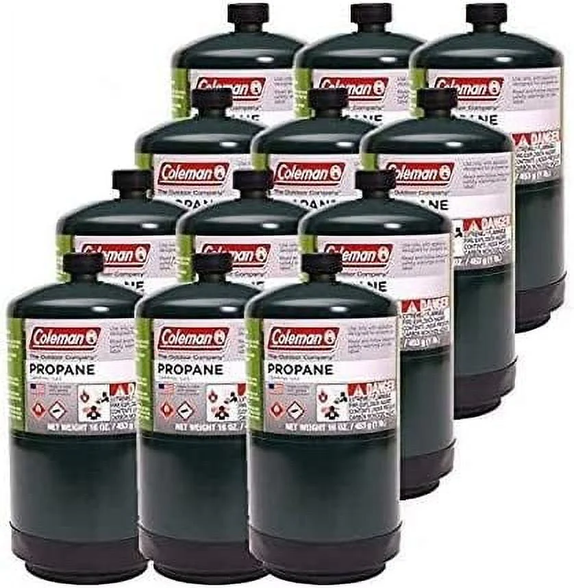 Coleman Propane 16 Oz Camping Cylinder (12 Pk.)