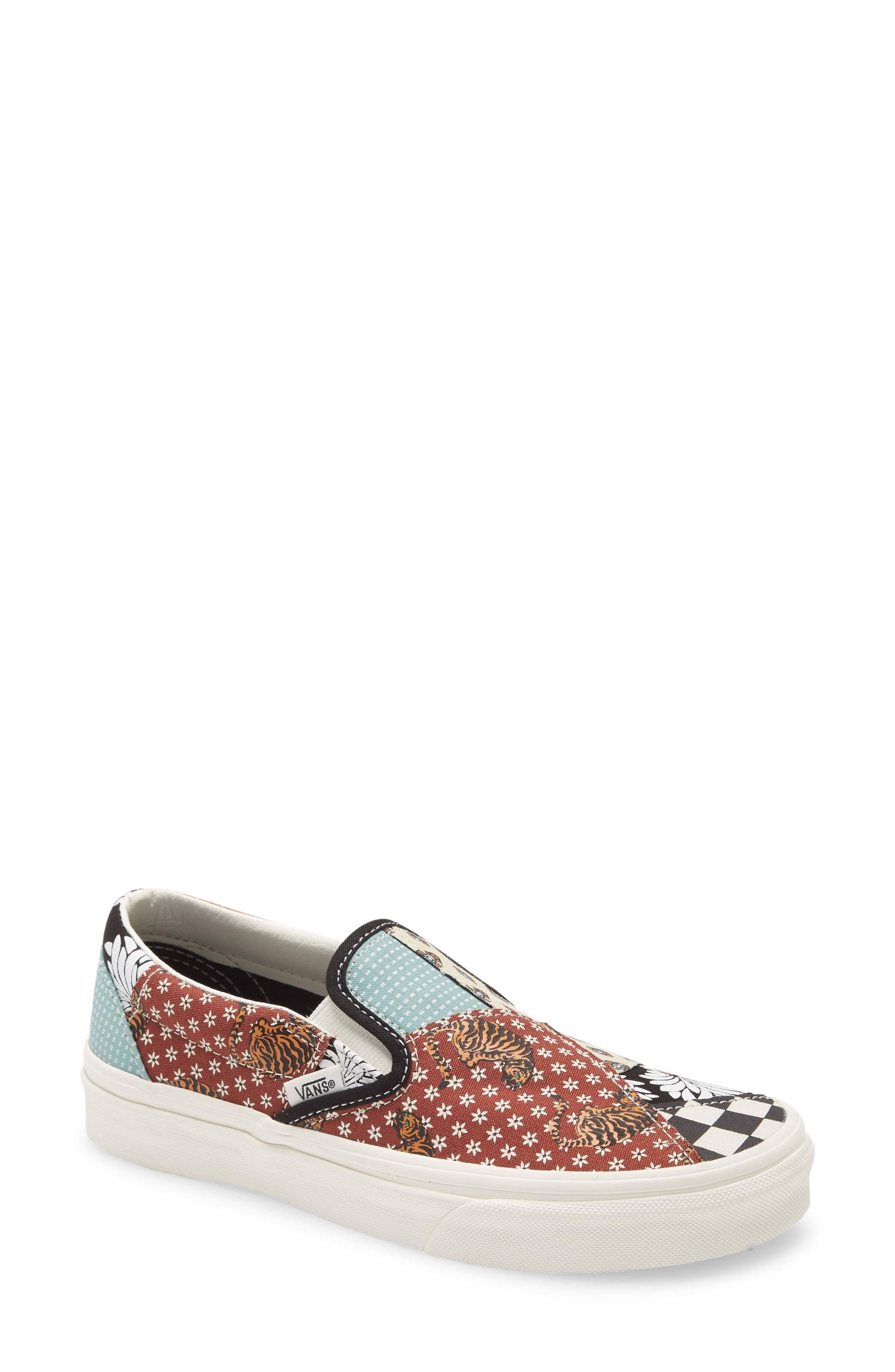 Vans Tiger Patchwork Classic Slip-On (Black/True White)