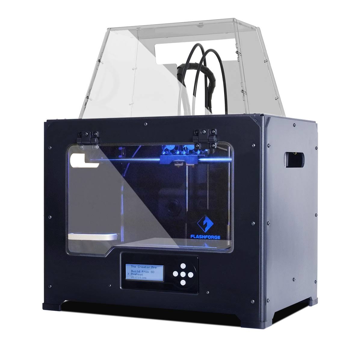 Flashforge Creator Pro 3D Printer, Dual Extrusion