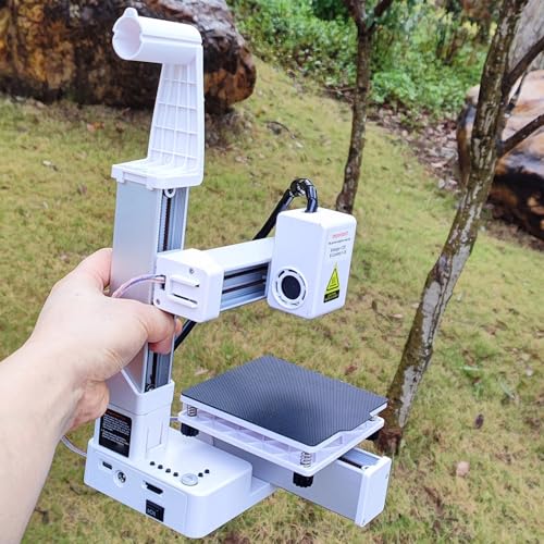 Mini 3D Printer, 3D Printers for Beginners, High Speed & Precision Frequency Division Multiplexing 3D Printer, Printing Size 100 x 100 x 100mm / 4 x 4 x 4in (Black)