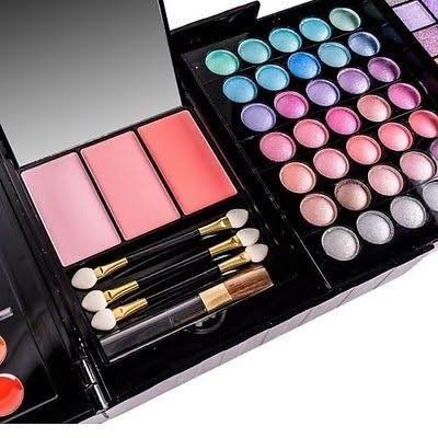 Shany All-in-One Makeup Kit Cosmetics Set Vanity Gift Case Eye Shadows Blush Lips Bag
