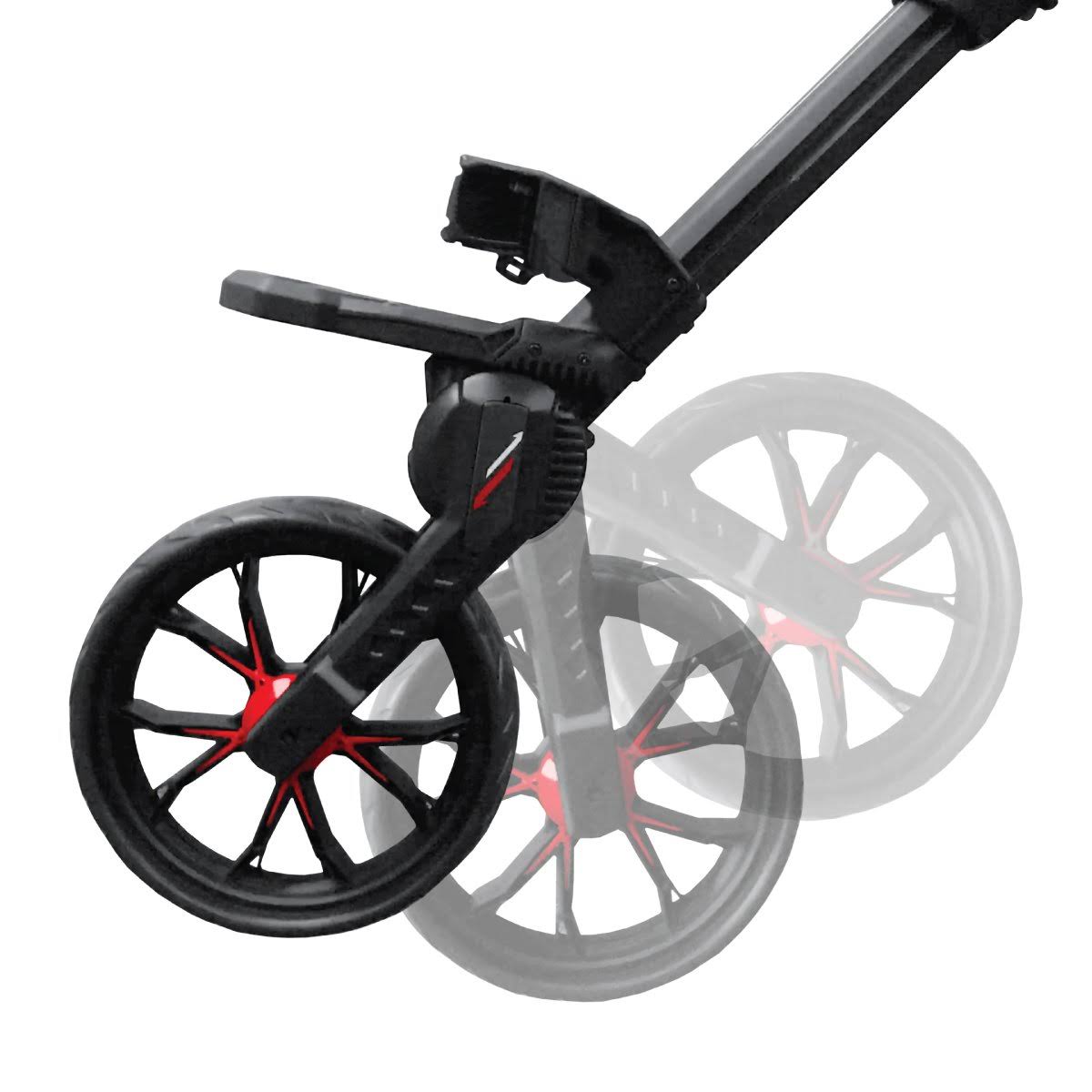 Bag Boy Nitron Auto-Open Push Cart Graphite/Charcoal