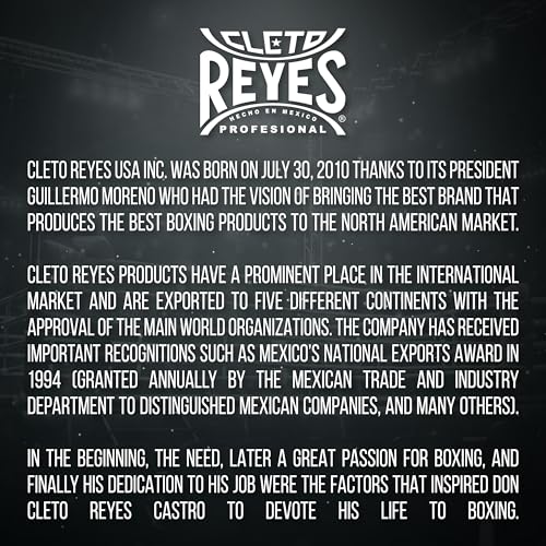 CLETO REYES Training Boxing Gloves with Hook and Loop Closure for Sparring and Heavy Punching Bags, Men and Women, MMA, Kickboxing, Muay Thai