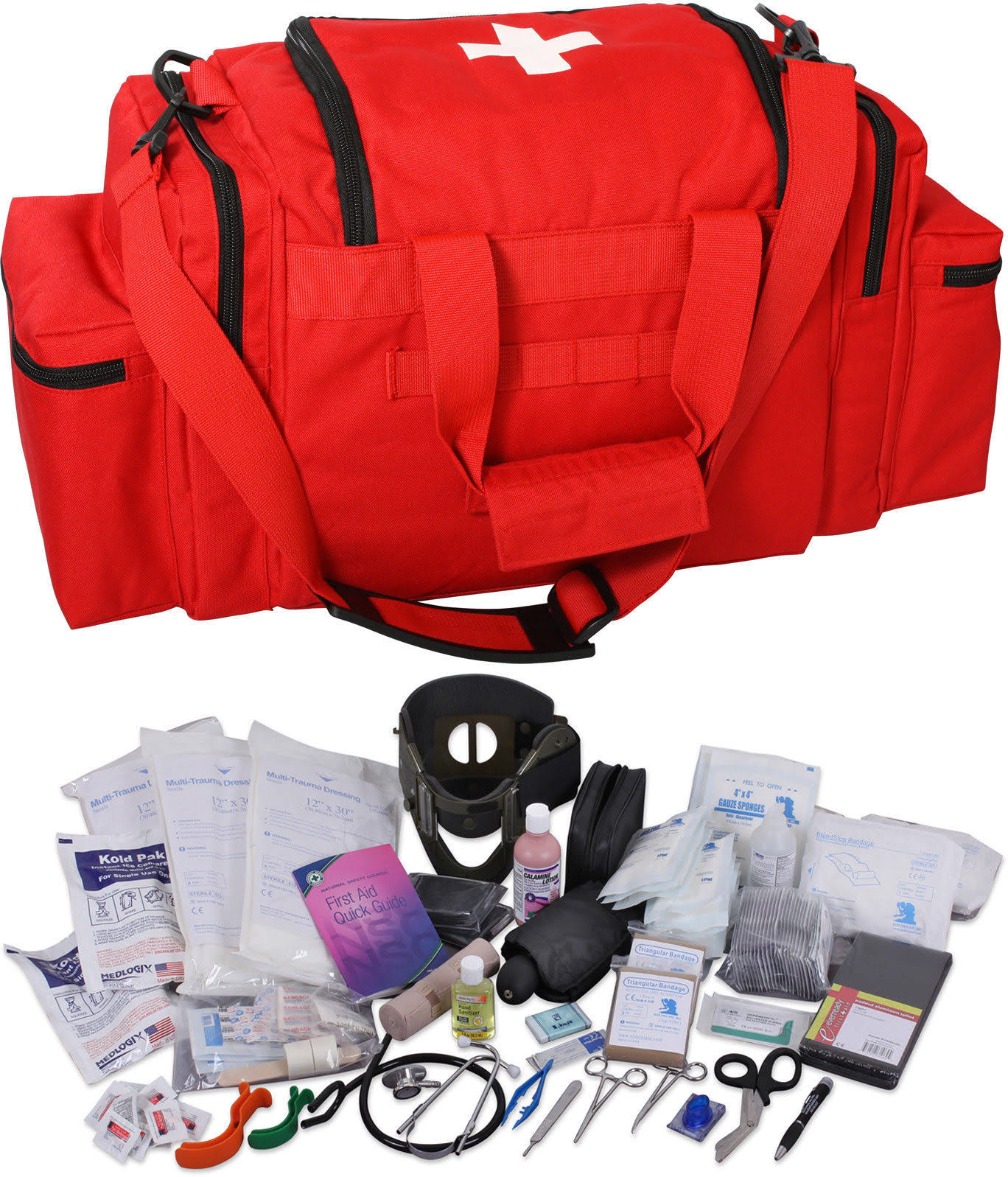 Rothco EMT Medical Trauma Kit Red