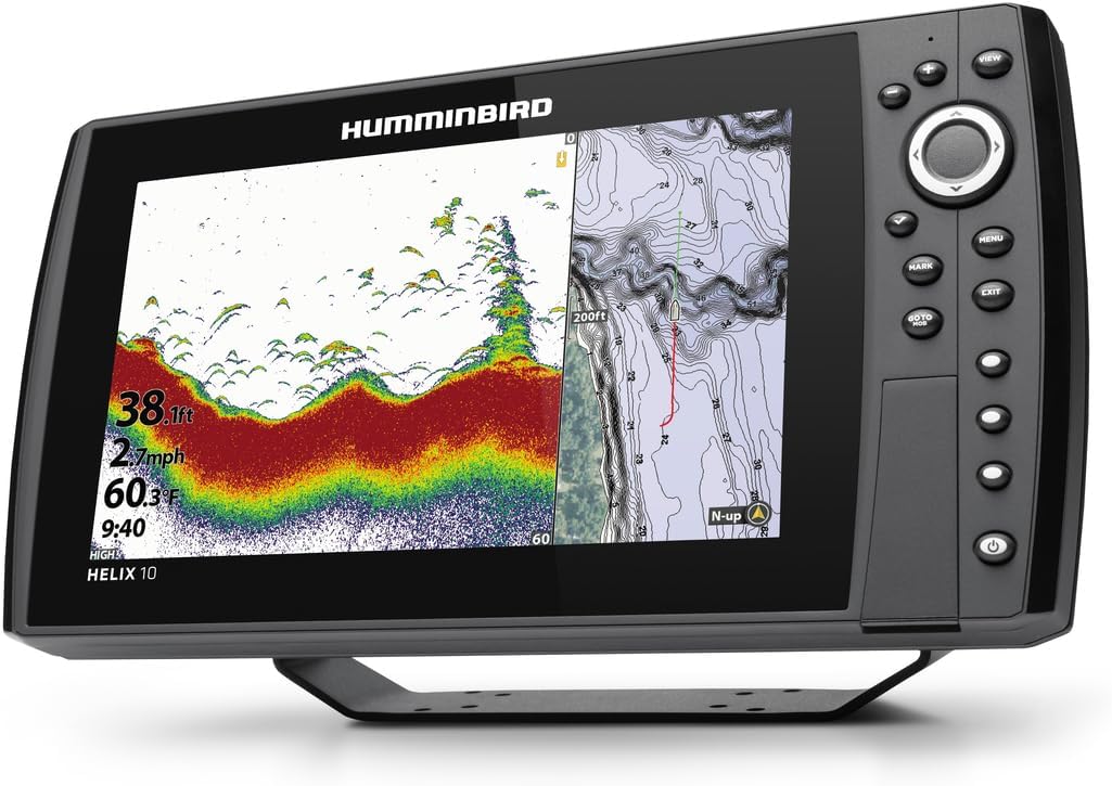 Humminbird 411410-1 Helix 10 Chirp MEGA DI+ GPS G4N