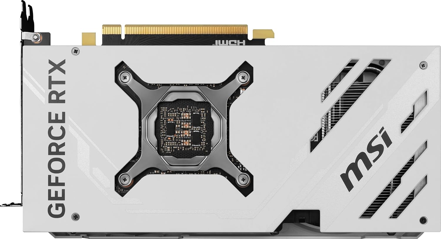 MSI Gaming GeForce RTX 4070 12GB GDRR6X Extreme Clock: 2520 MHz 192-Bit HDMI/DP Nvlink TORX Fan 4.0 Ada Lovelace Architecture Graphics Card (RTX 4070 VENTUS 2X WHITE 12G OC)