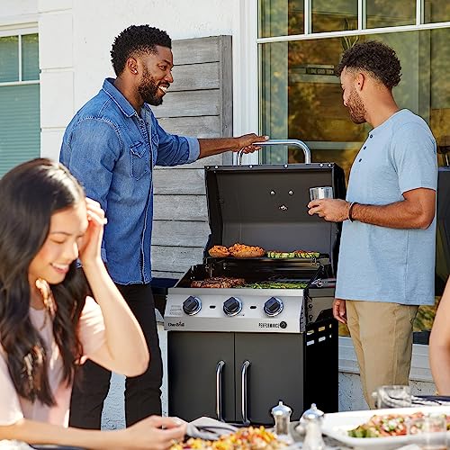 Char-Broil Performance Series Convective 2-Burner Cabinet Propane Gas Stainless Steel Grill - 463673519P1