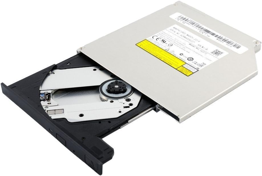 HAZYYO Laptop Internal BDR-US01 US01FAN 9.5mm SATA 6X Slot-in 3D Blu-ray Burner BD-RE BDXL DL Dual Layer Bluray Recorder Super Slim Internal Optical Drive