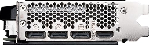MSI GeForce RTX 4070 Ti Ventus 3X 12G OC Gaming Graphics Card - 12GB GDDR6X, 2655 MHz, PCI Express Gen 4, 192-bit, 3X DP v 1.4a, HDMI 2.1a (Supports 4K & 8K HDR)
