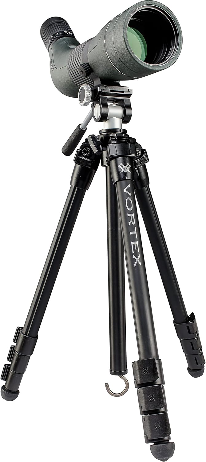 Vortex Optics Mountain Pass Tripod Kit | Aluminum Tripod & Pan Head